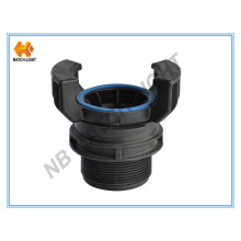 Polypropylene PP Male Bsp Thread Guillemin Coupling